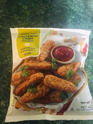Vegan chicken at Trader Joe's in Springfield