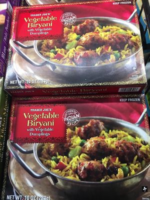 Vegan frozen meal at Trader Joe's in Springfield