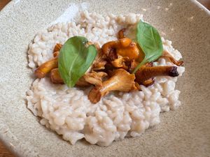 鸡油菌烩饭  at Prosti salat! - Прости салат!  in Khabarovsk