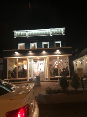 Outside for pick up  at Pizzeria Boema in Lenox