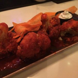 buffalo cauliflower at Radical Eats in Houston