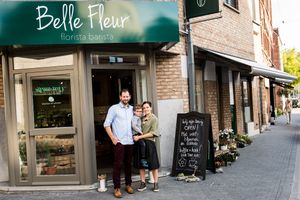 We're located at a cosy corner at Belle Fleur in Diest