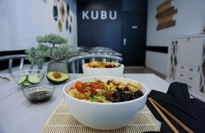 Interior design at Kubu in Girona