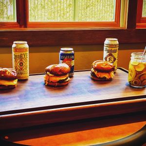 Burger/beer tasting at Basecamp in Durango