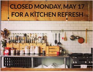 Bear with us for our last kitchen refresh so that we’re ready to roll for the summer season.  We’ll be back to normal hours on Thursday, 5/20 at Basecamp in Durango