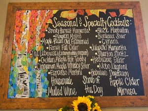Autumn Specialty Cocktails at Basecamp in Durango