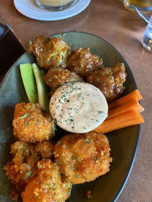 Cauliflower bites  at Basecamp in Durango