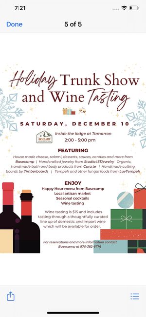   at Basecamp in Durango