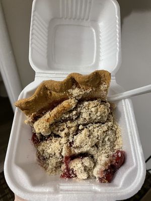 Cherry pie  at Pine Country Restaurant in Williams