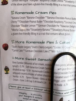   at Pine Country Restaurant in Williams