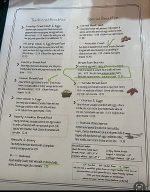   at Pine Country Restaurant in Williams