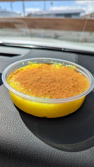 Tumeric Rice Pudding at Yucca Valley Outpost in Yucca Valley