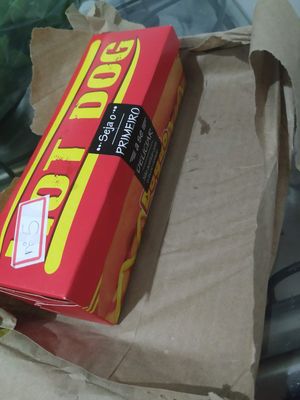 Not dogs package at Quintal Vegan in Belo Horizonte