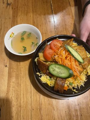 haimanse chicken  at Saigon Xua Vegan Restaurant in Springvale