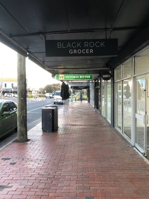 Store front  at Black Rock Grocer in Black Rock