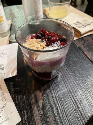 Dessert   at Honest Greens - Born in Barcelona