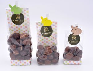 easter eggs at Chocolatier Cuvelier in Dworp