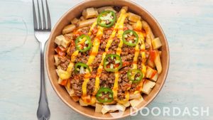 La Poutine Olé at La Boite Végane in Montreal