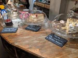 desserts at Daio in Gijon