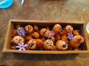 Patatas alioli at Daio in Gijon