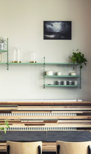 Warm interior at De Mokke in Sint-amandsberg