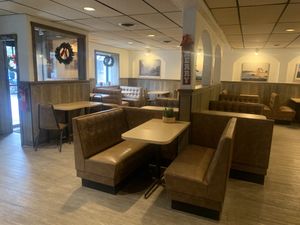   at Burlington Famous Pizza in Burlington