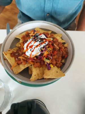 Nachos at Nourish Wholefoods & Cafe in Merimbula