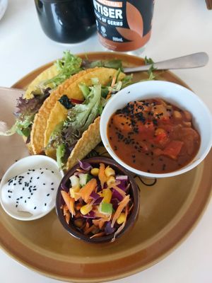 Tacos at Nourish Wholefoods & Cafe in Merimbula