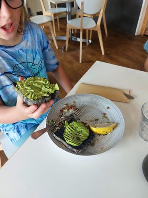 Avo toast at Nourish Wholefoods & Cafe in Merimbula