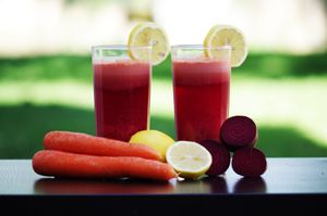 Beetroot Boost juice is a favorite. A boost of energy! at Vibes Juice Bar in Prescott