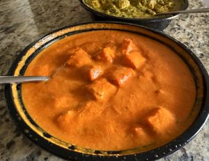 Tofu butter masala - the best!  at Indian Vegan Cafe in Irvine