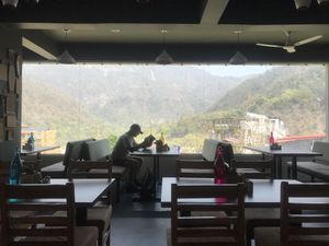   at Punyah Cafe in Rishikesh