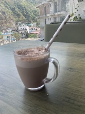 Chocolate shake   at Punyah Cafe in Rishikesh