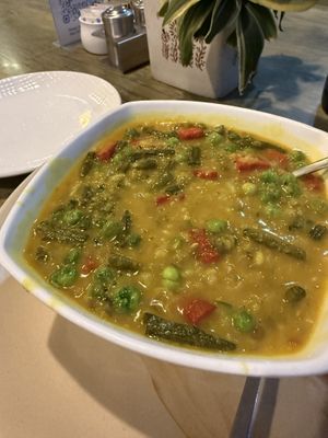 Kitchari  at Punyah Cafe in Rishikesh