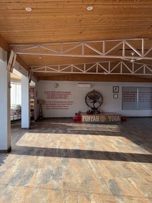 Yoga  at Punyah Cafe in Rishikesh