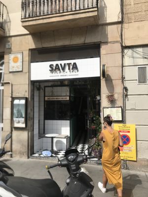 Entrance at Savta in Barcelona