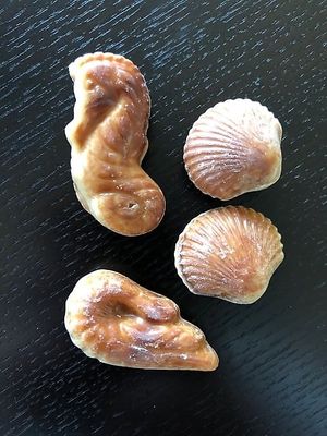 The most delicious vegan creamy praline.  at Goodness Goodies in South East London