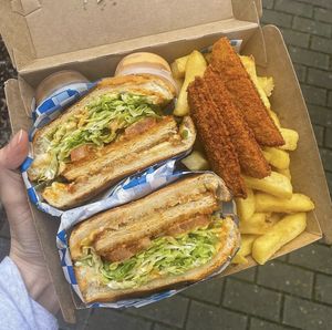   at The Smiley Vegan @ Alminas in Prospect