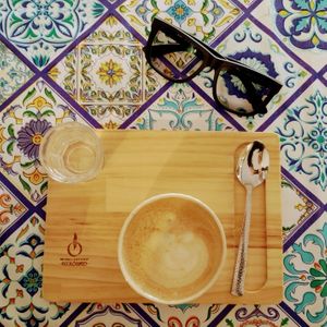 Coffee so good I ordered a second! at ROSALÍA LA RATONA in Huelva