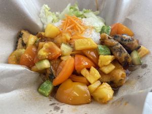 酸甜鱼饭  at Jue Xi Yuan 觉喜缘 in Kuala Lumpur