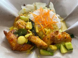 奶油虾饭  at Jue Xi Yuan 觉喜缘 in Kuala Lumpur