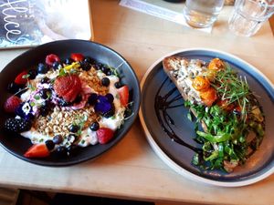  at Green Routes Cafe in Oxford