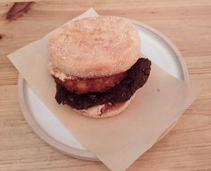 Vegan Royale at Green Routes Cafe in Oxford