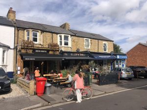What a beautiful community   at Green Routes Cafe in Oxford