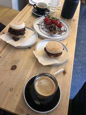 Breakfast   at Green Routes Cafe in Oxford