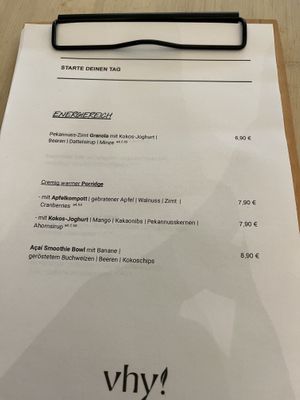 Breakfast   at VHY! in Stuttgart