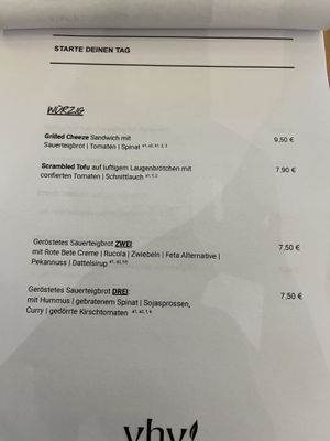 Breakfast   at VHY! in Stuttgart