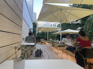 Seating outside   at VHY! in Stuttgart