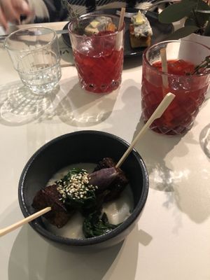 Tempeh Spieße  at VHY! in Stuttgart