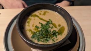 Schwarzwurzel Suppe at VHY! in Stuttgart